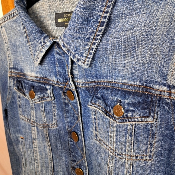 J.Crew Womens Jean Jacket - Picture 3 of 7